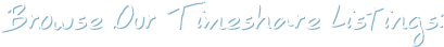 Timeshare Broker Sales